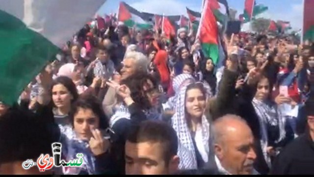  فيديو: مشاركة قسماوية والآلاف في قرية الحدثة المهجرة يشاركون في مسيرة العودة الـ18 رغم هطول الأمطار